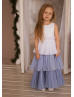Fashion Layered Tulle Flower Girl Dress